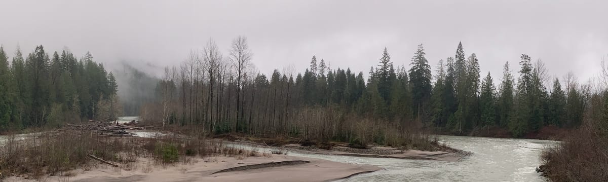 Sauk River After Heavy Rains